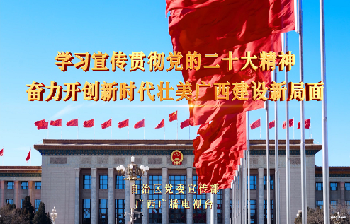 學(xué)習(xí)宣傳貫徹黨的二十大精神奮力開(kāi)創(chuàng)新時(shí)代壯美廣西建設(shè)新局面